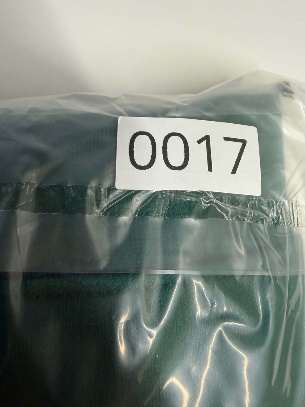 adidas Dark Green Trefoil Hoodie with White Shoulder Stripes - Picture 4 of 4